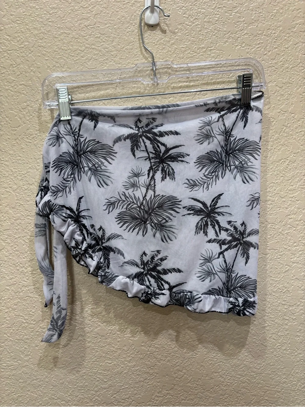Quick Drying Tropical Print Beach Skirt Sarong Girls 9-10 Vacation